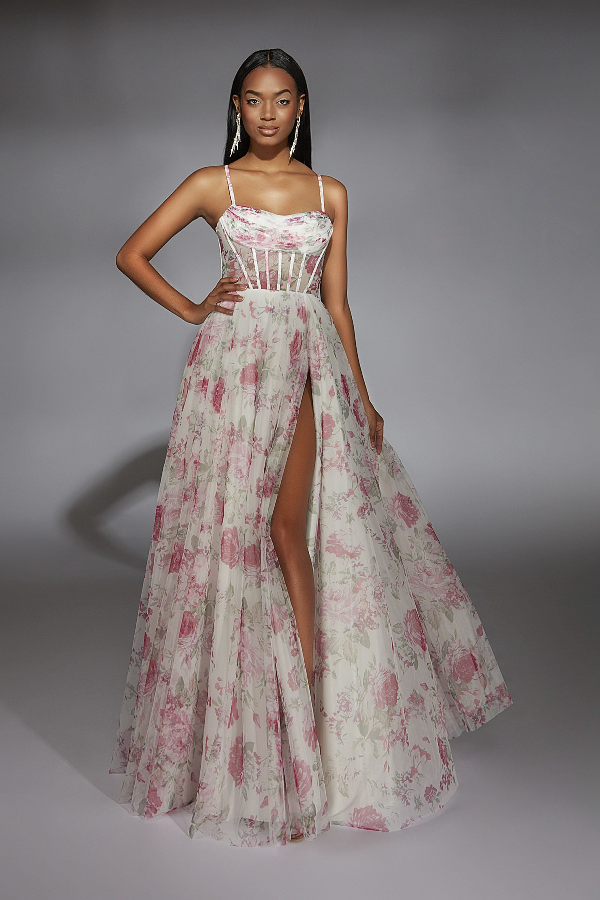 Alyce 61752 Elegant Chiffon Silk Prom Gown – Mydressline