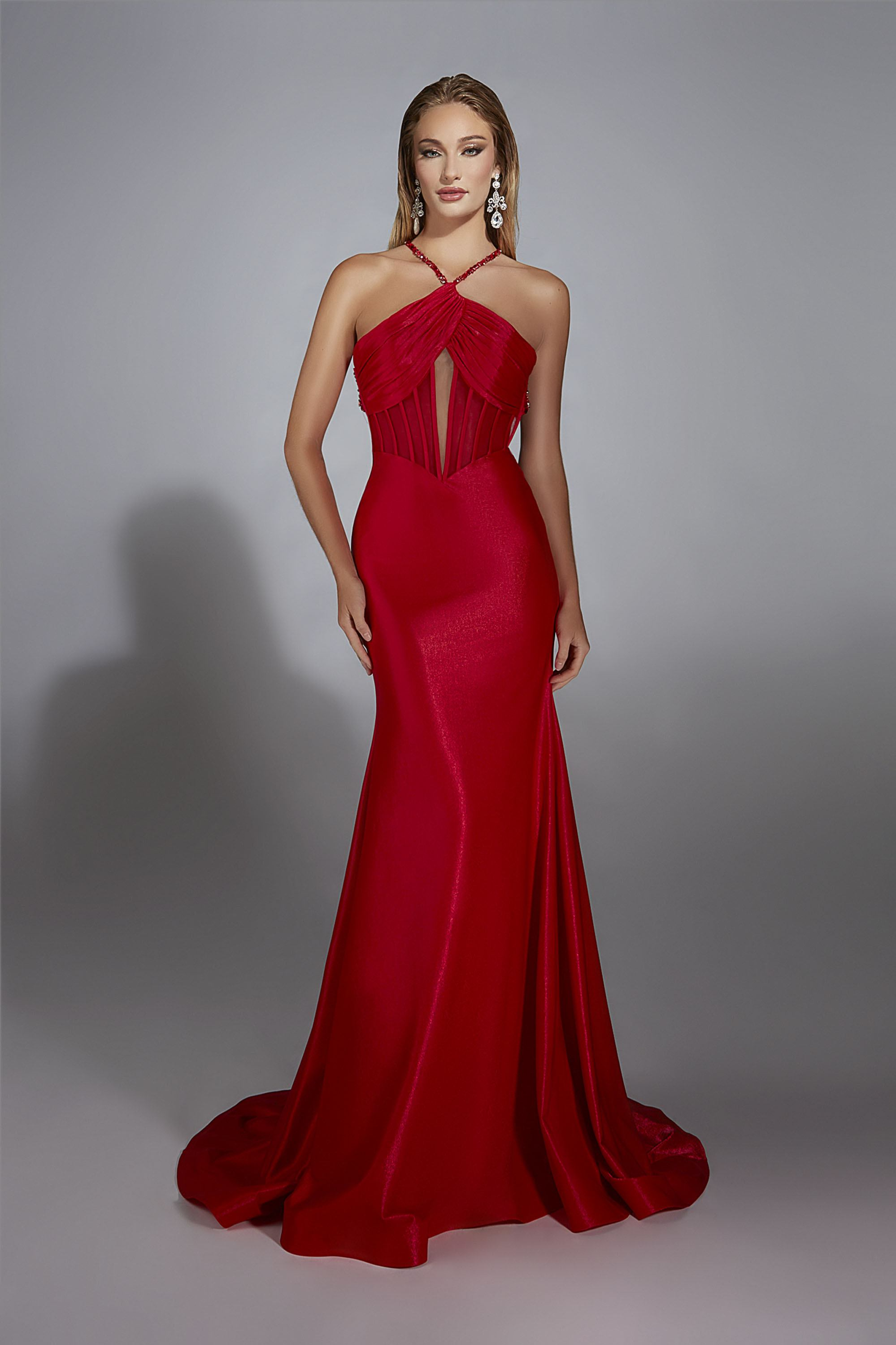Alyce 61820 Elegant Red Evening Gown – Mydressline