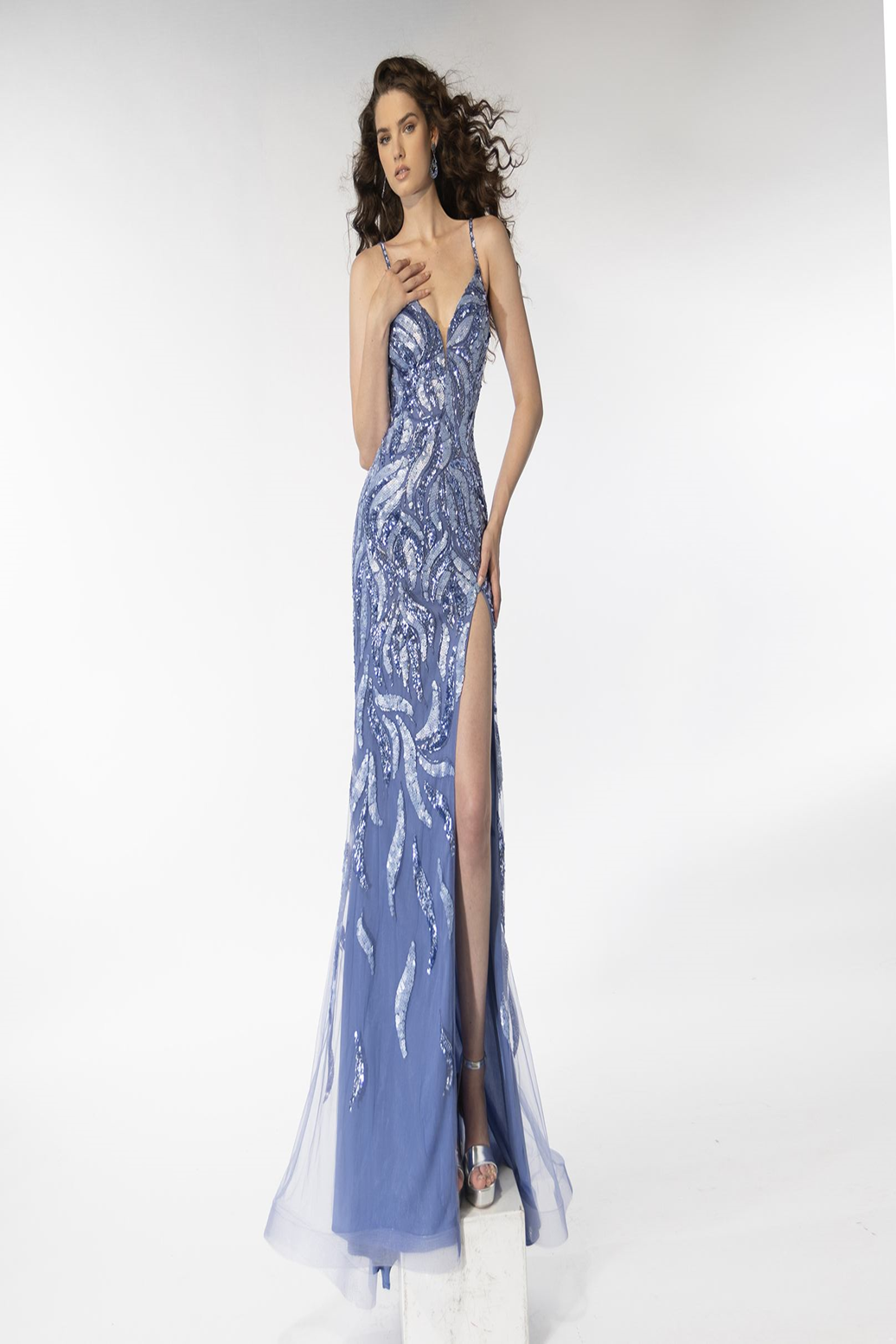 3924 Porcelain Dress In Stock Now main image 1