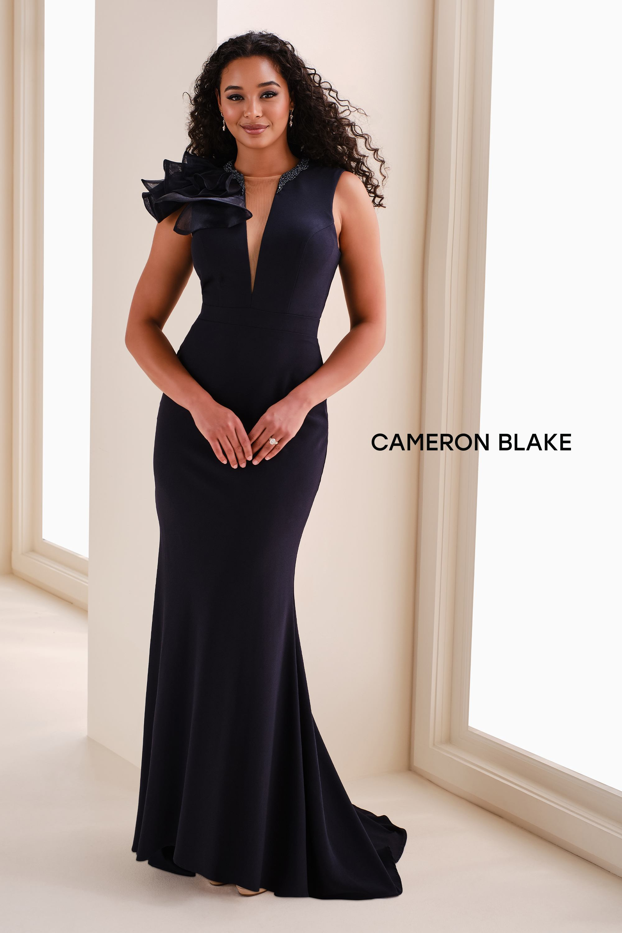 Cameron Blake 119645: Elegant Mother of Bride Dress – Mydressline