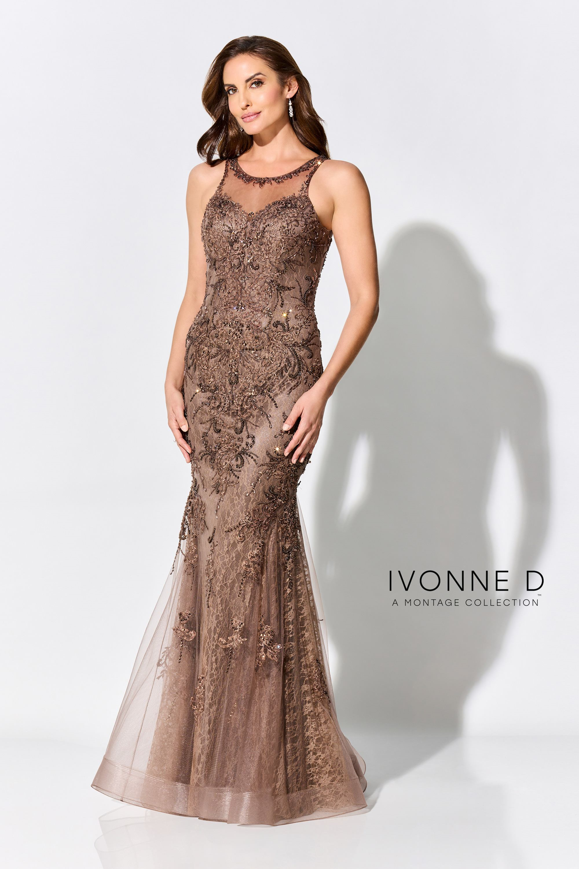 Ivonne D ID310 Mermaid Gown