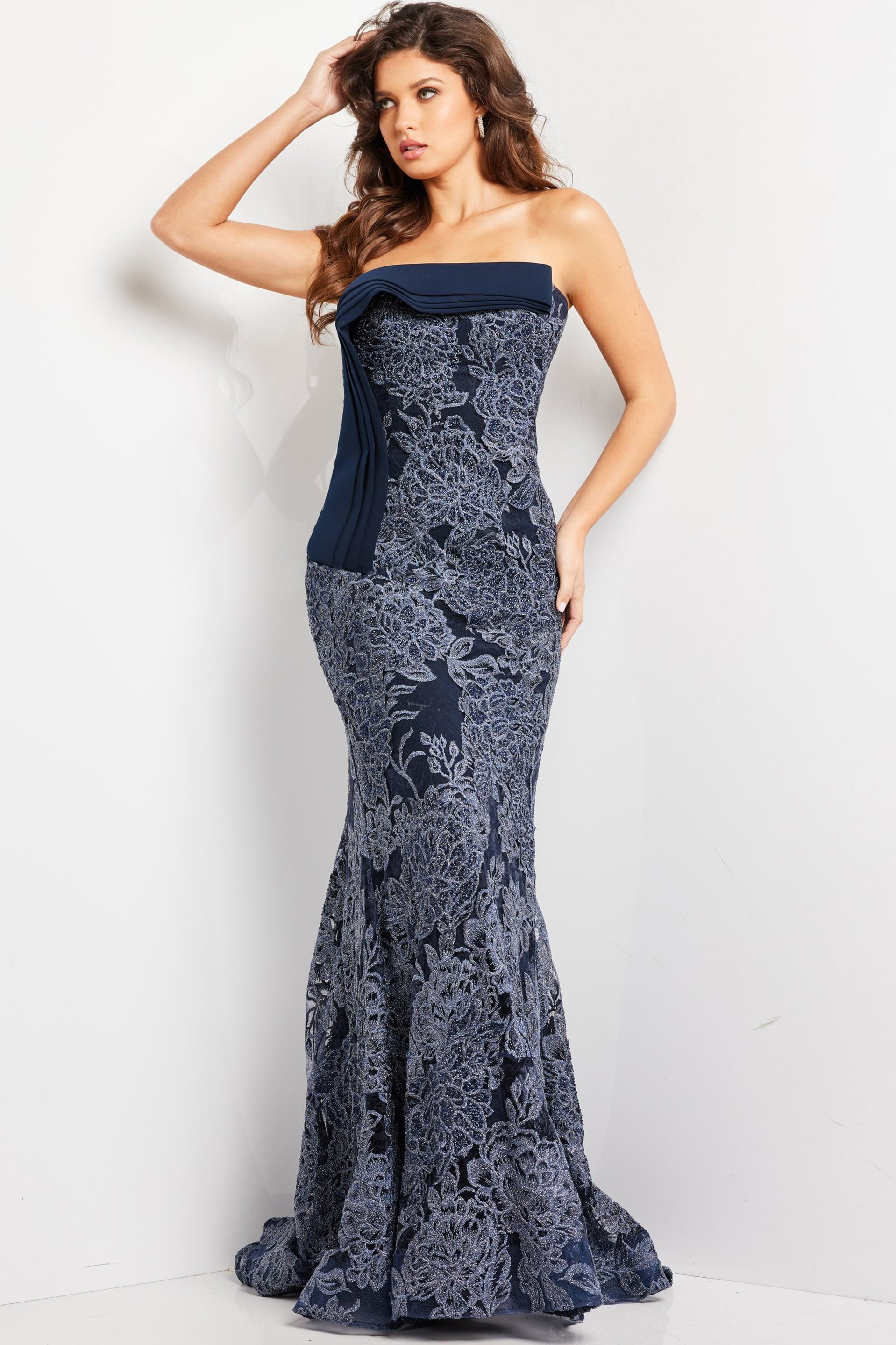 Jovani 23031 Lace Mermaid Gown