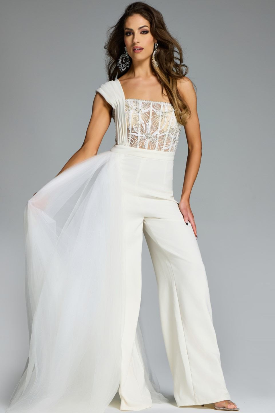 Jovani 40933 Plus Size Evening Gown with Embroidery – Mydressline