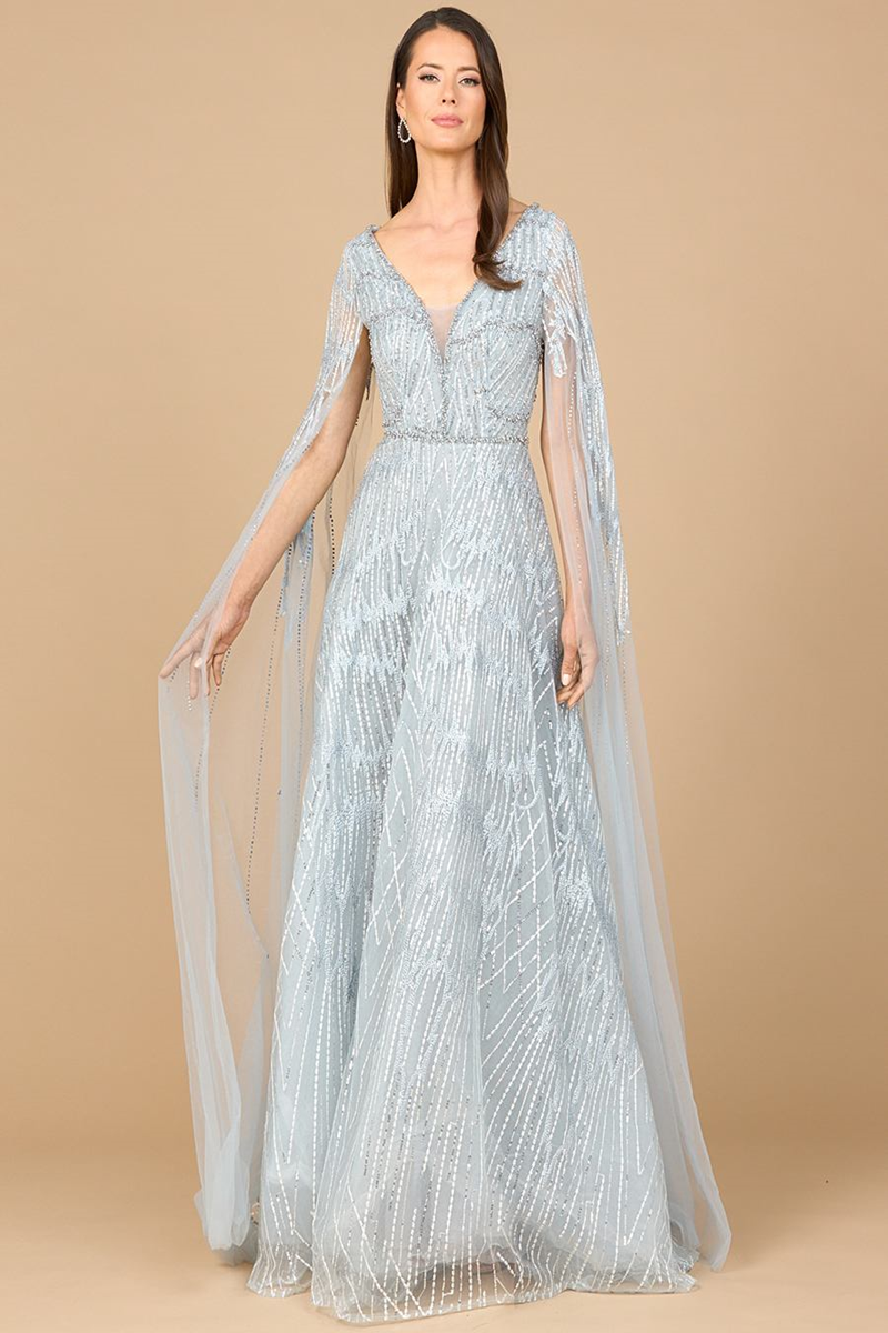 Lara 28937 Elegant Beaded Chiffon Evening Gown Mydressline Lara 28937 Elegant Beaded Chiffon Evening Gown Mydressline