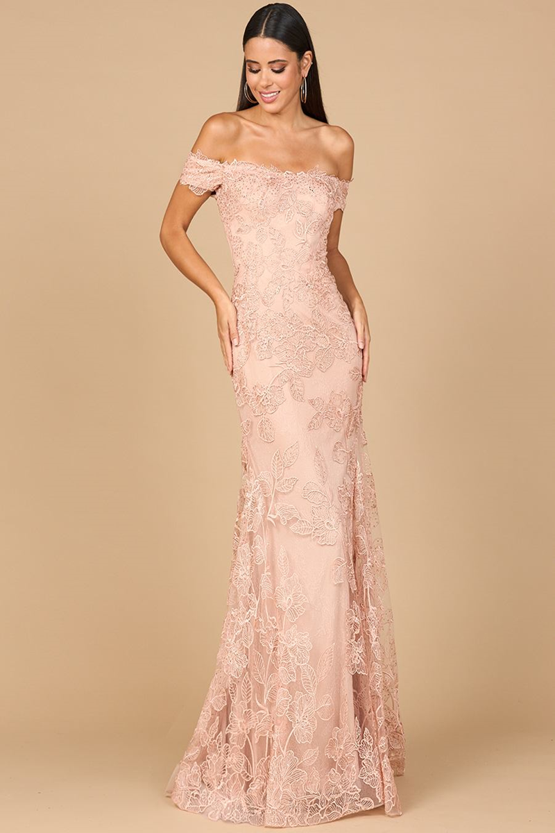slim fit dress slacks Gold Off The Shoulder Sparkle Mermaid Floor Length Prom Dress – misshow.com
