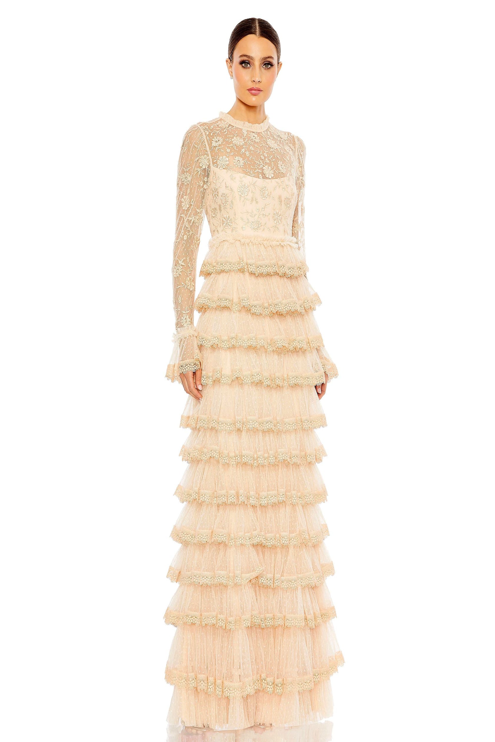 ★セール♪★MAC DUGGAL ノースリーブガウン★ Mac Duggal 79358 - Plunging Neckline Mother of the Groom