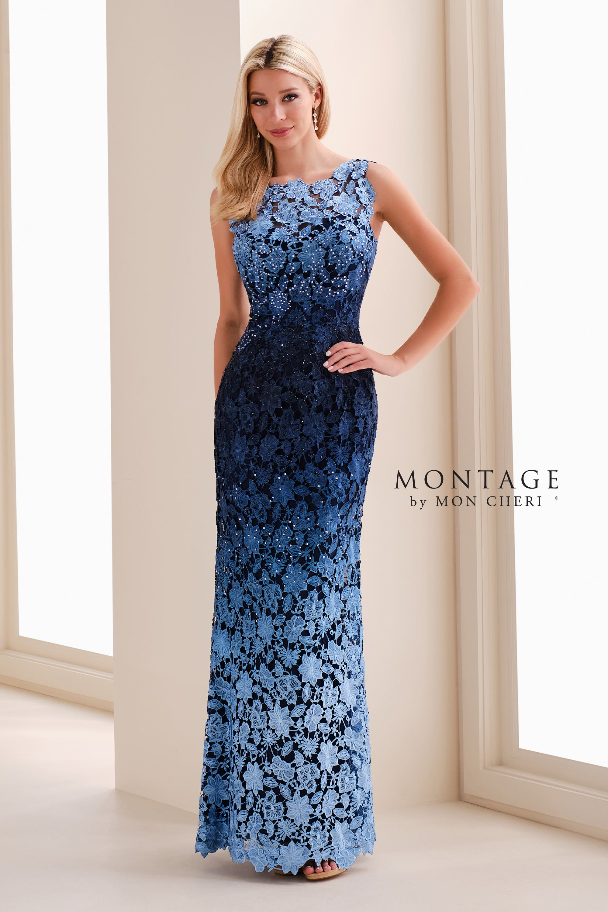 Mon Cheri Montage 119958 Lace Evening Dress – Mydressline