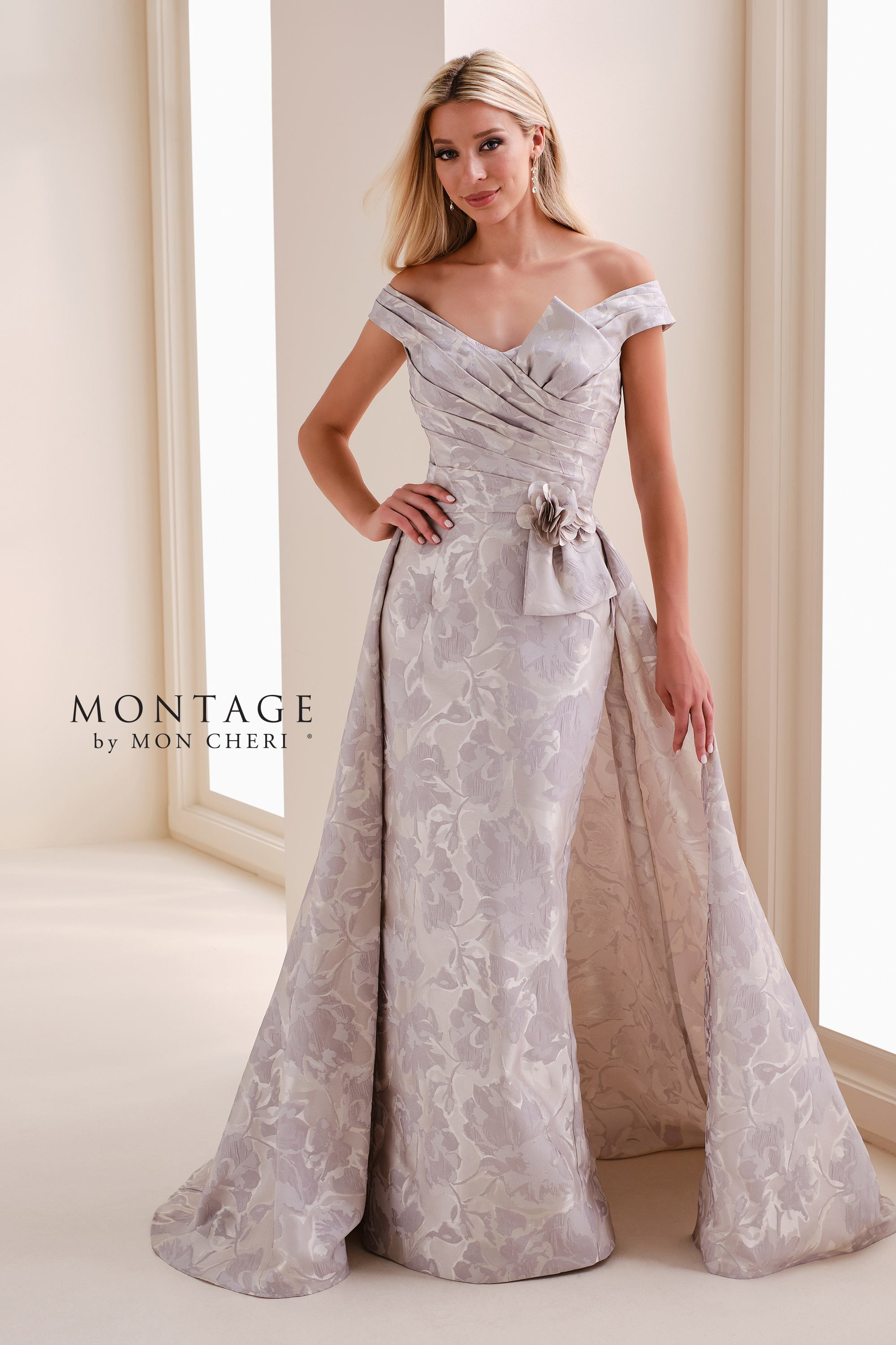 Mon Cheri Montage M4201: Luxurious Plus-Size Dress – Mydressline