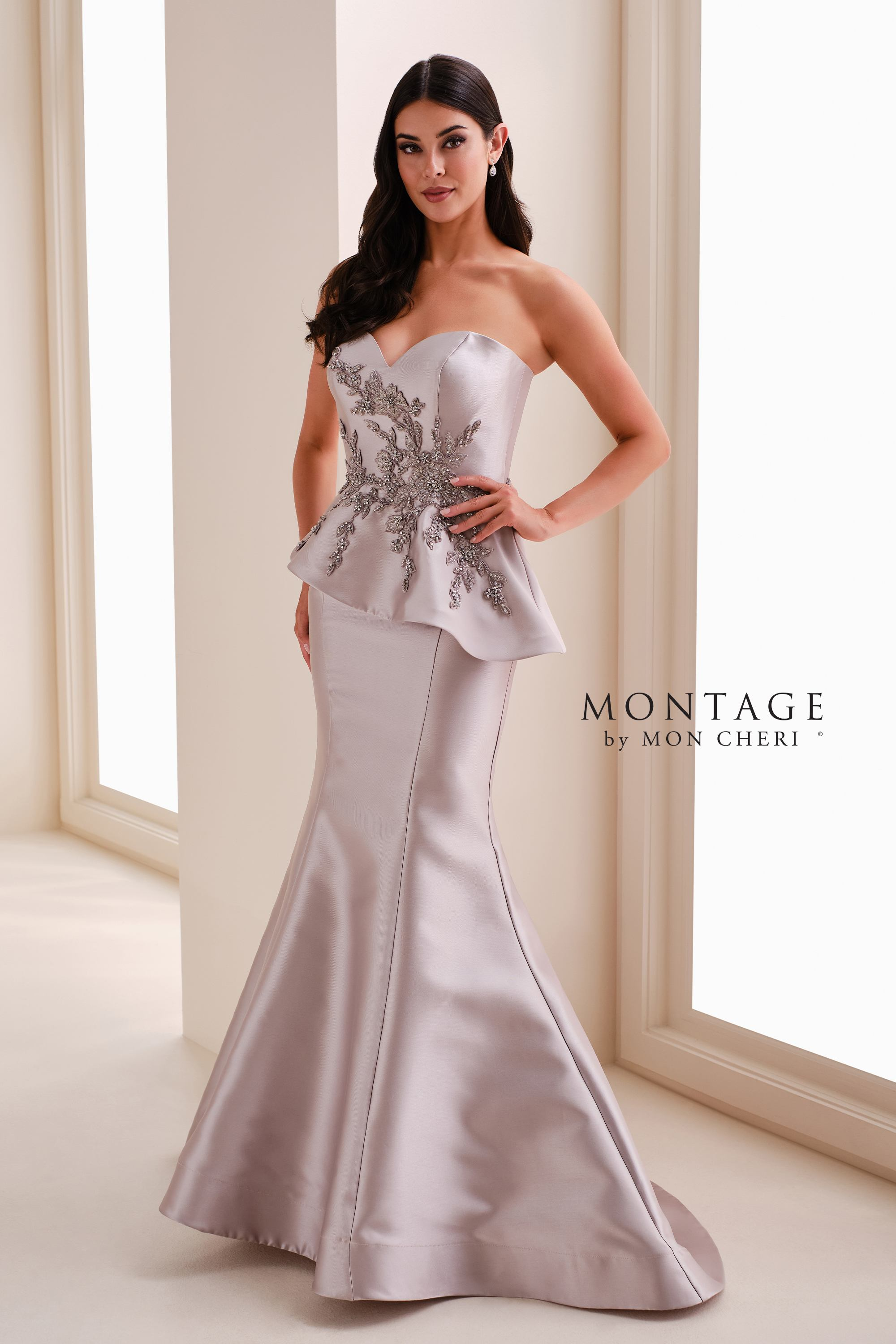 Mon Cheri Montage M4208MKD: Luxe Mermaid Dress – Mydressline