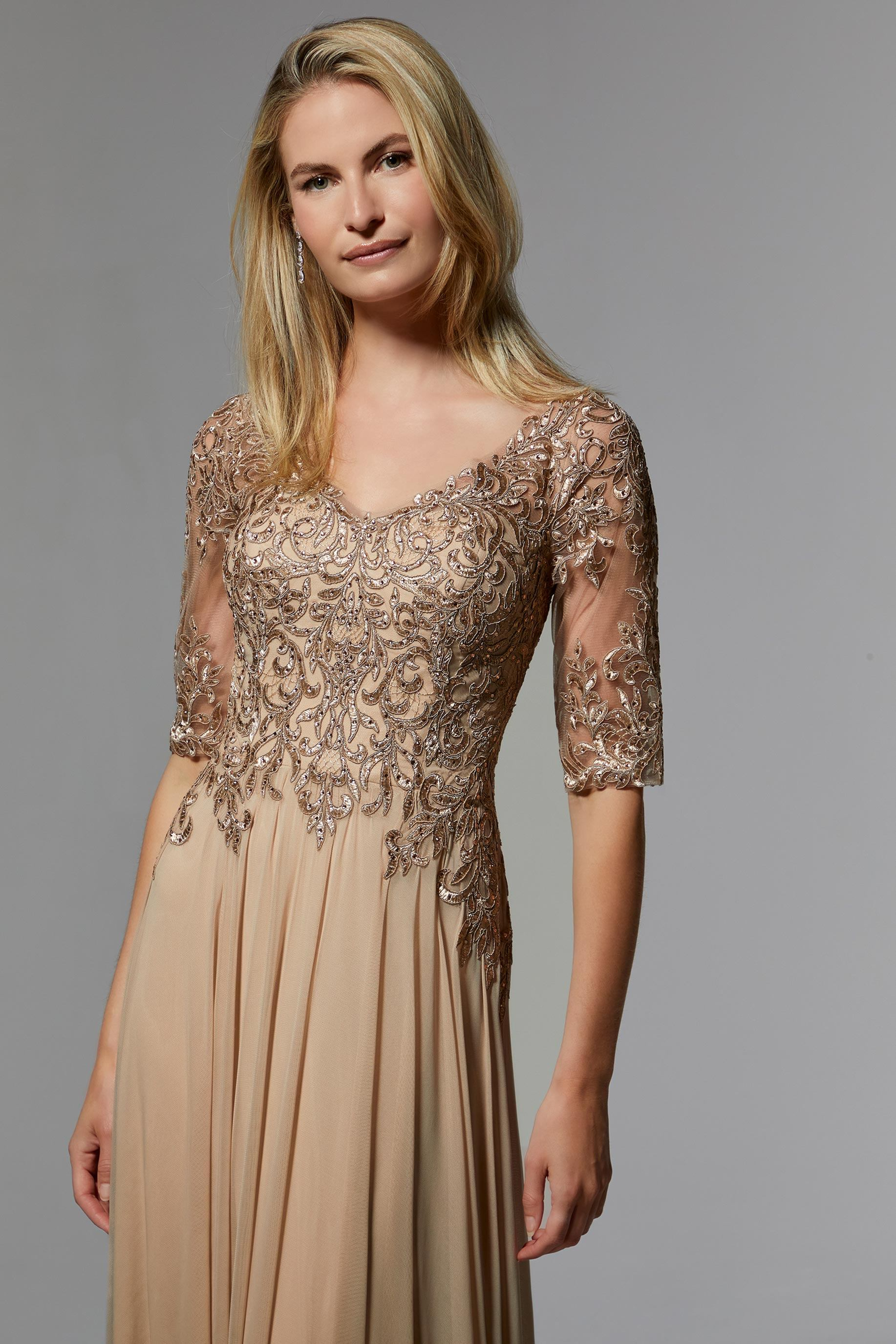 Morilee 71805 A-Line Chiffon Evening Dress for Special Occasions –  Mydressline