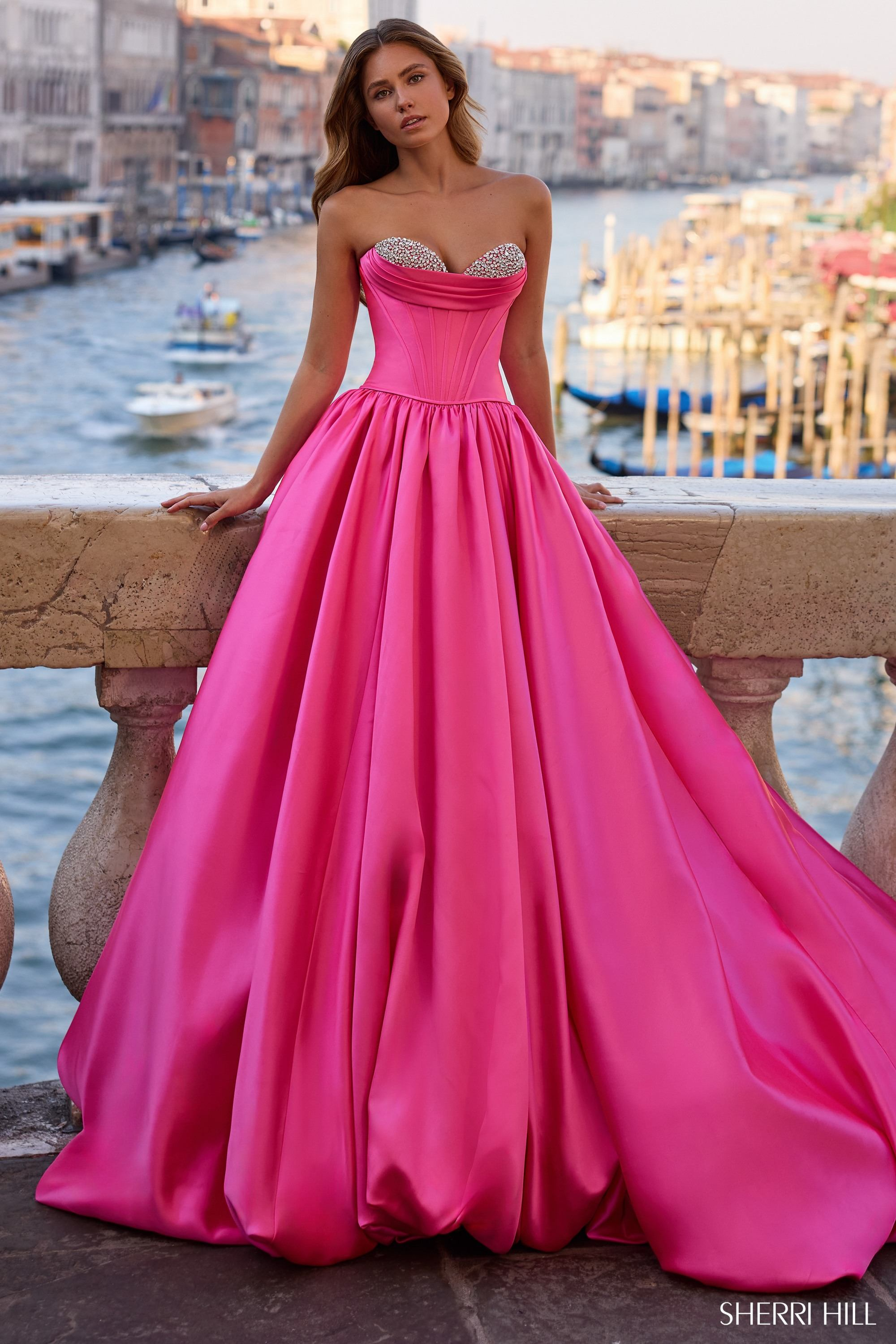 ivory and red bridesmaid dresses Red Lace Wedding Dress with Ivory Tulle, Strapless Sweetheart Neckline main image 1