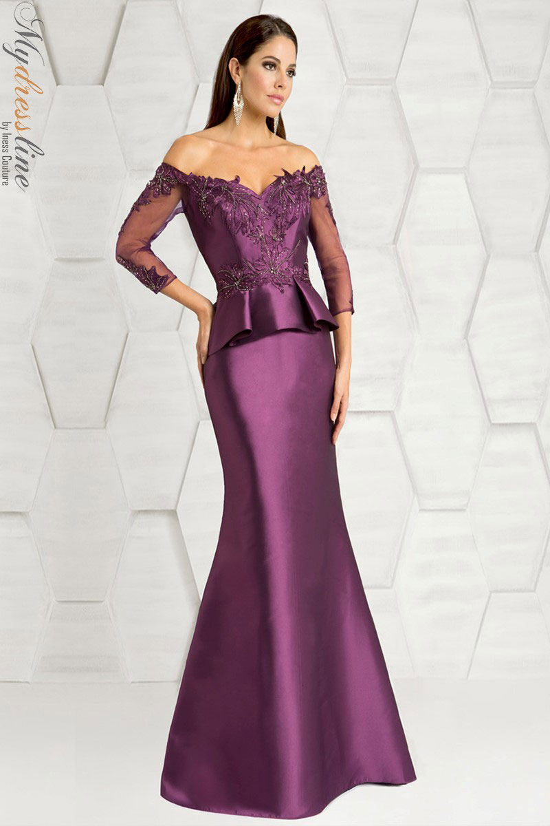 Feriani Couture 18574 Off-Shoulder Evening Gown – Mydressline