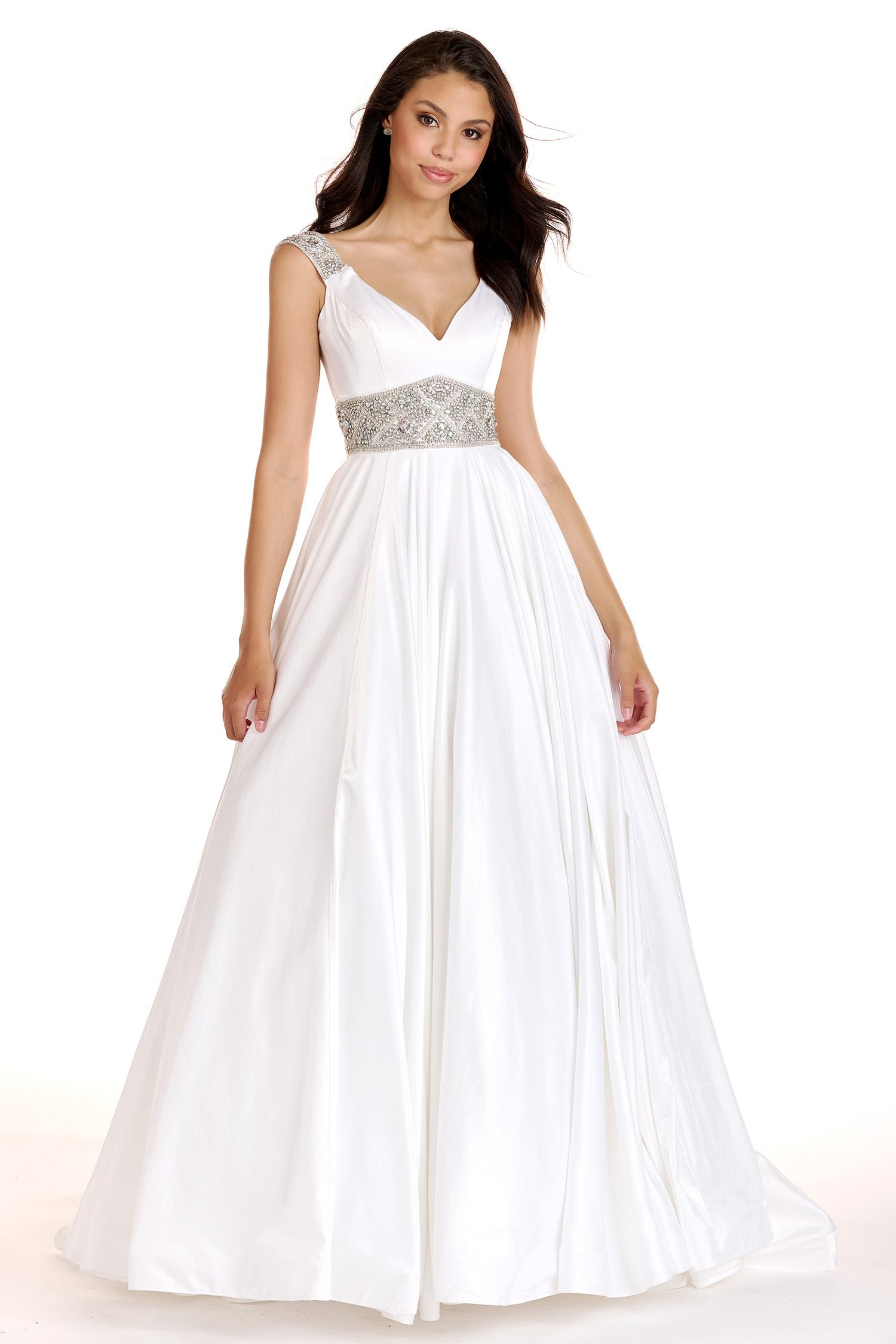 Ava Presley 28579 Basque Waist Ball Gown on SALE main image 0
