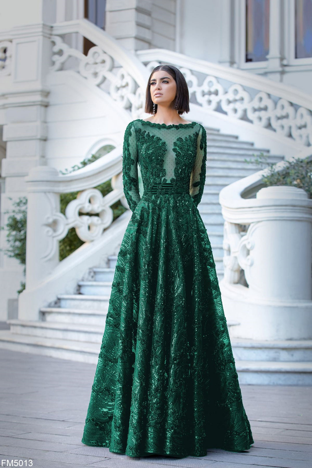 Azzure Couture FM5013 - Mydressline