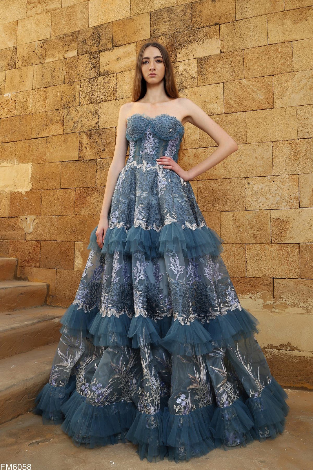 Azzure Couture FM6058 - Mydressline