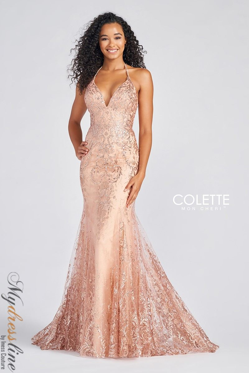 Colette CL12243 Elegant Halter Dress