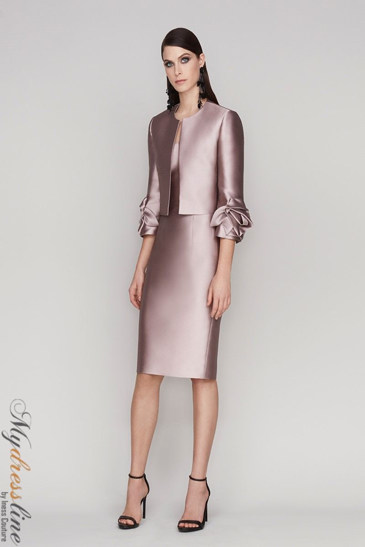Frascara 4138 Mikado Dress with Bolero Jacket  Mydressline