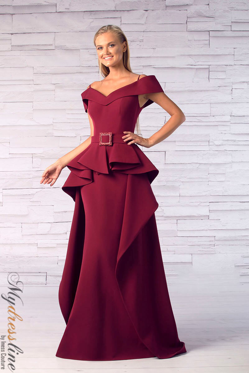 a line peplum dress A-LINE PEPLUM DRESS