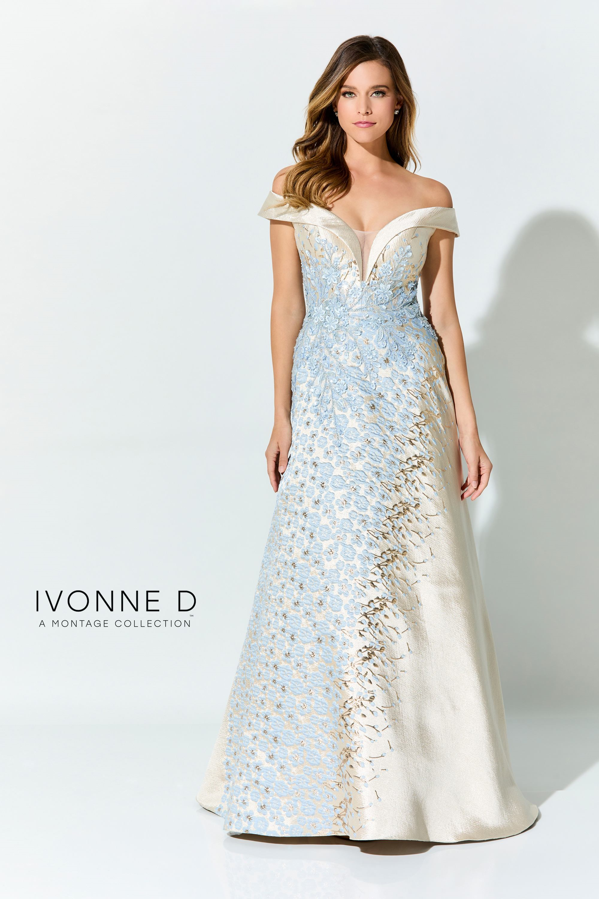 Ivonne D ID929: Luxurious Mikado A-Line Gown – Mydressline