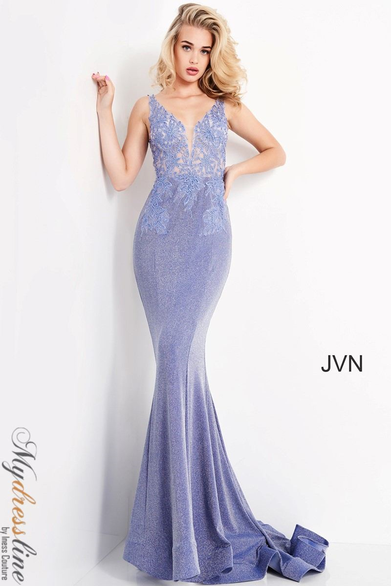 strapless open back dress Jovani 44496 Dress main image 1