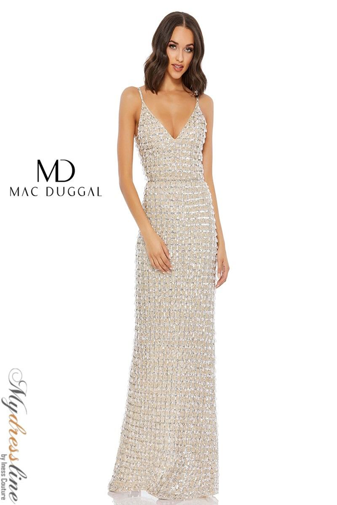 Mac Duggal 5394: Sparkling Sequin Evening Gown  Mydressline
