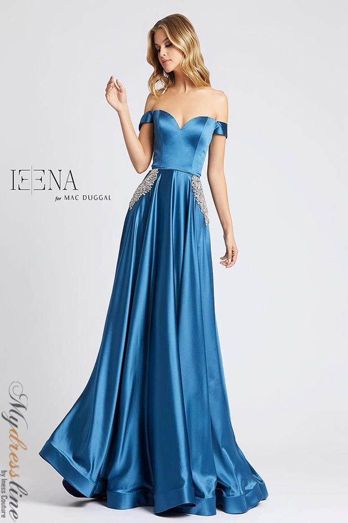 Mac duggal off the shoulder gown on sale