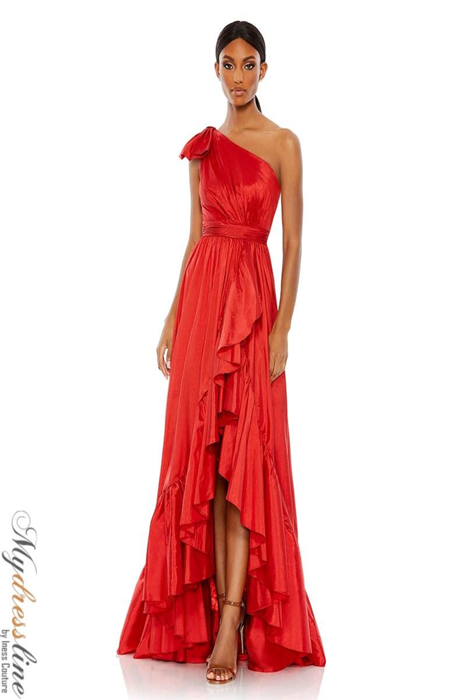 Mac Duggal 68027 Asymmetric Evening Gown for Glamour Mydressline Mac Duggal 68027 Asymmetric Evening Gown for Glamour Mydressline