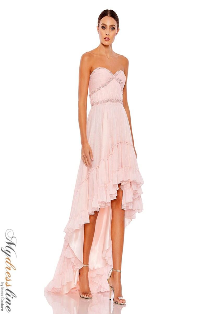 Mac Duggal 68096 High-Low Chiffon Evening Dress – Mydressline