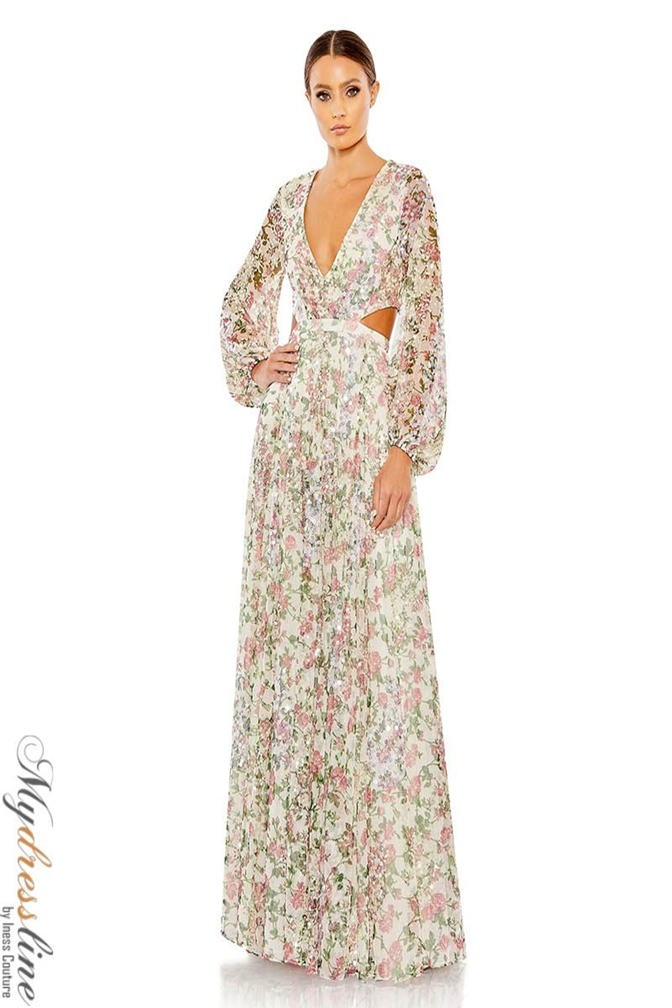 Mac Duggal 93746 A-Line Chiffon Evening Dress – Mydressline