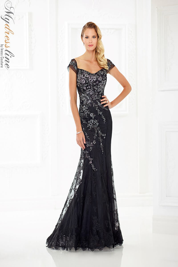 Mon Cheri Montage 118966 Lace Mermaid Evening Dress – Mydressline