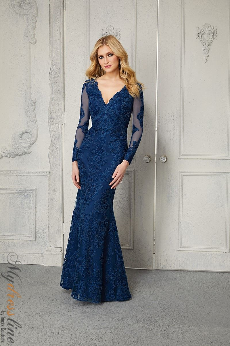 sachin and babi light blue dress Eliza J Embroidered Lace Fit-And-Flare Dress In Navy - 61% Off