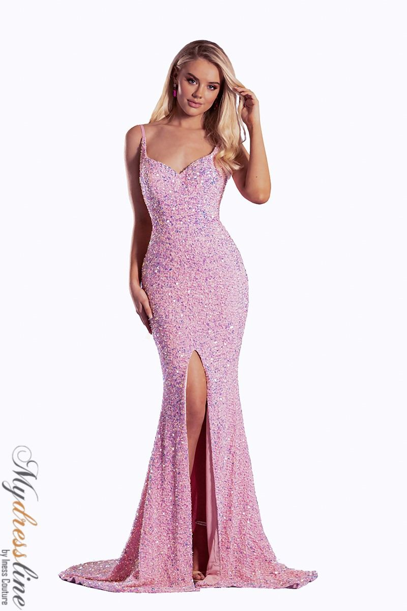 Portia & Scarlett PS21013 Sequin Evening Dress