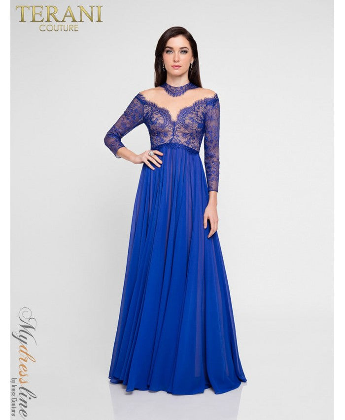 Perfect Special Day Blue and Black Color Dresses Collection - Mydressline