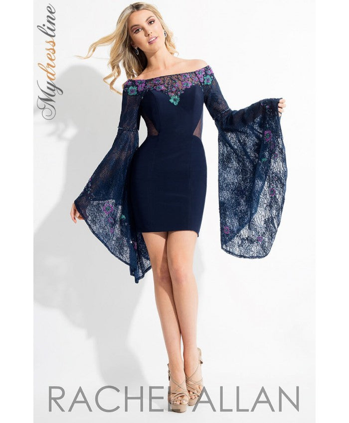 Cocktail Fashion Party Short Dress by Rachel Allan - Mydressline