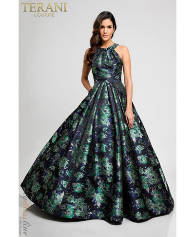 Garden of Delights Evening Dresses Collection with Floral Print