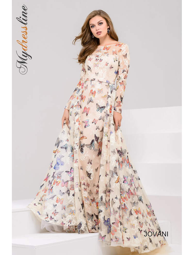 Delights dress Prom and Pageant Dresses with Floral Print Presented Beautifully - Mydressline