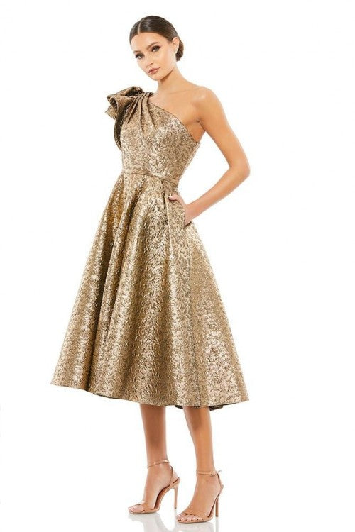 Floral New Modern Long and Short Fabric Dresses Online - Mydressline