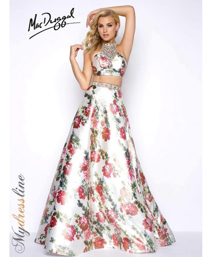 A FLORAL DRESS BY Designer for a Summer Celebration in the Peak District - Mydressline