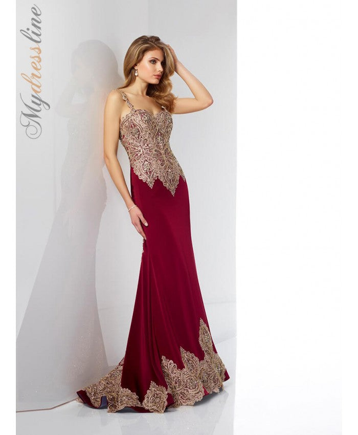 Prom Royalty Collection 2018 and Glamorous Wedding Dress of the day in Pretty Color - Mydressline