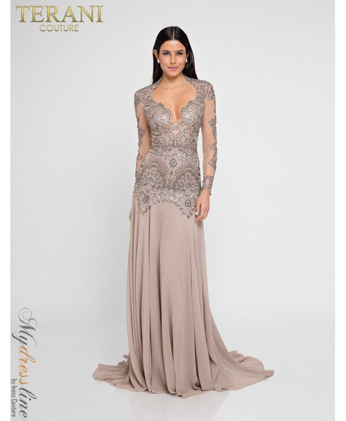 Celebrate Moment New Fabric Soft English Net Mother of the Bride Dress - Mydressline