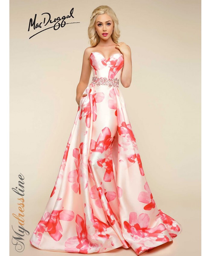 Have the Flower Power with Your Next Evening Dress - Mydressline
