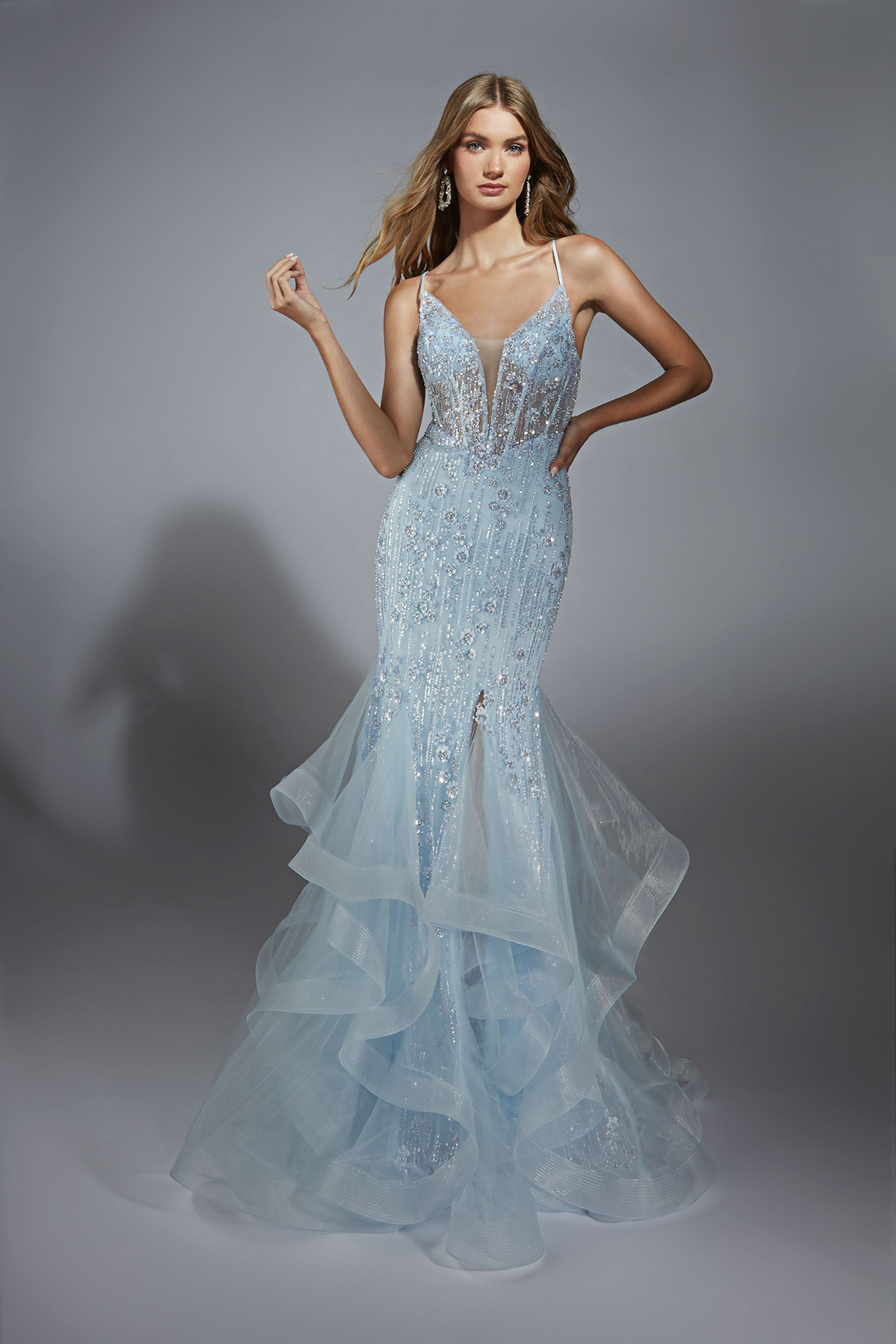 Alyce 61749 Mermaid Gown with Sequin Details – Mydressline Alyce 61749 Mermaid Gown with Sequin Details – Mydressline