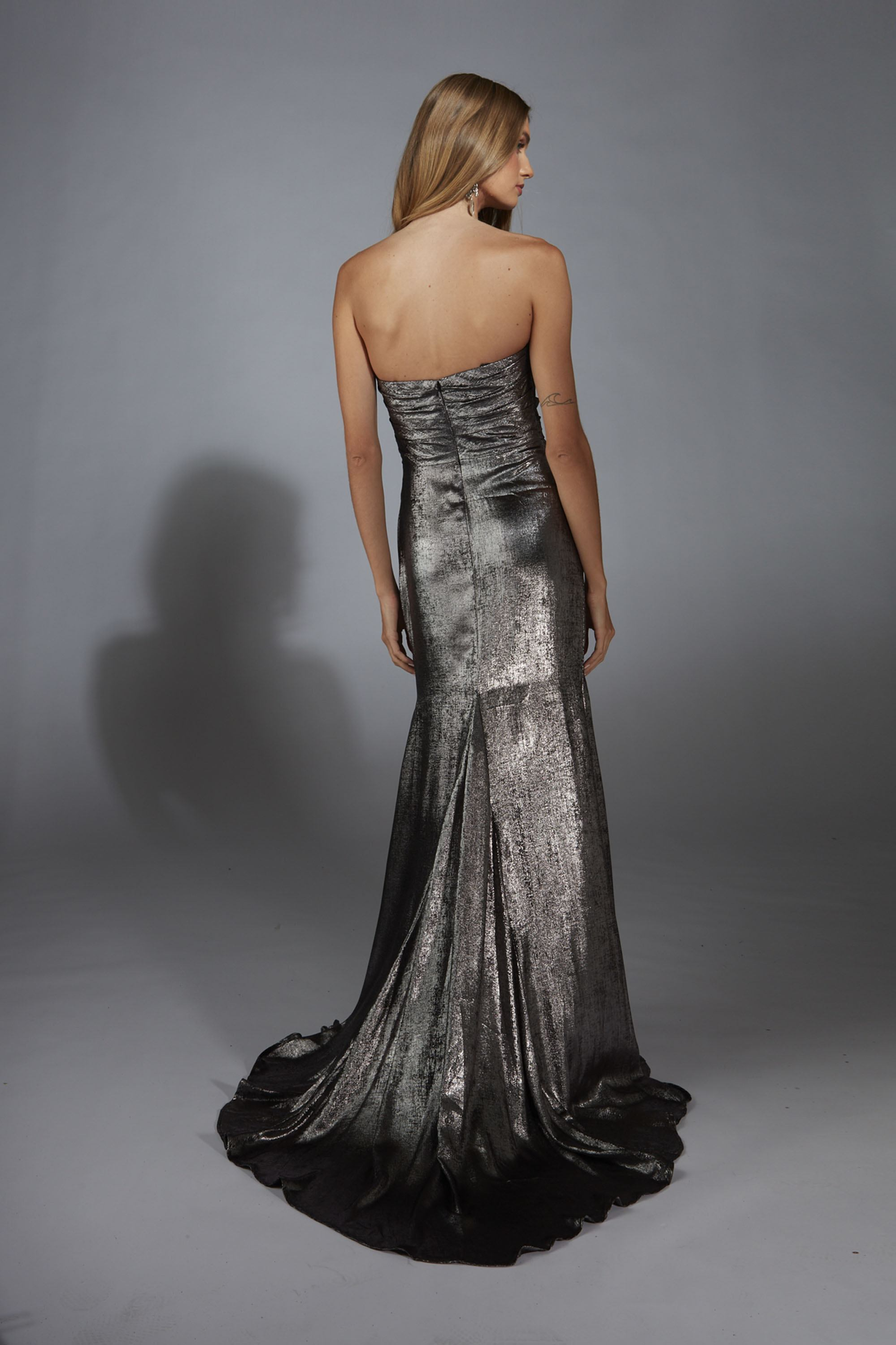 Alyce 61778 Satin Mermaid Gown with Slit – Mydressline