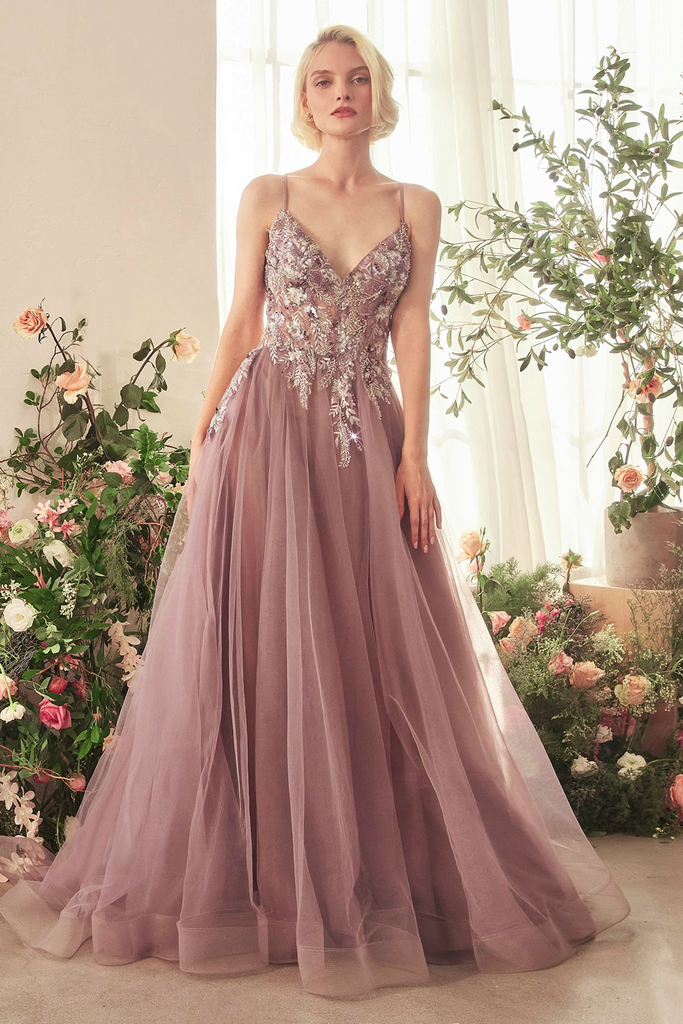 Elegant Pink Evening Wear Wedding Dress With Lace Prom Blush Pink Ball Gown  Dresses Andrea And Leo A1419  Mydressline