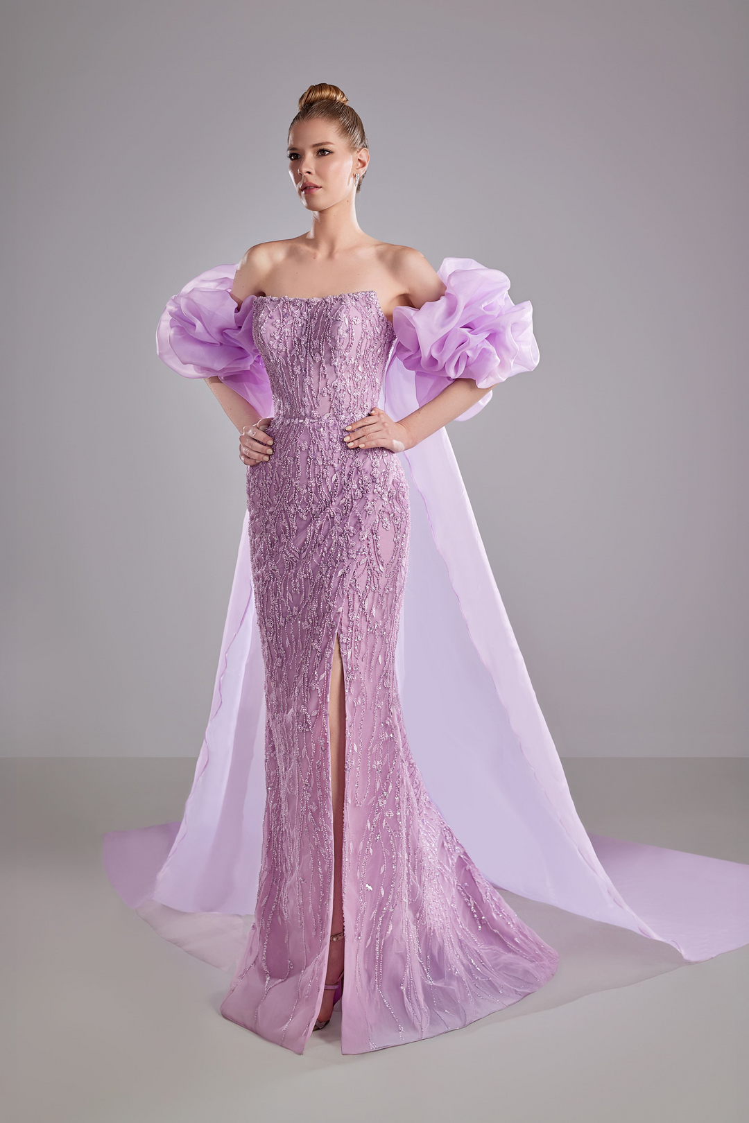 Ruffle Sleeve Dresses and Gowns Mydressline Ruffle Sleeve Dresses and Gowns Mydressline