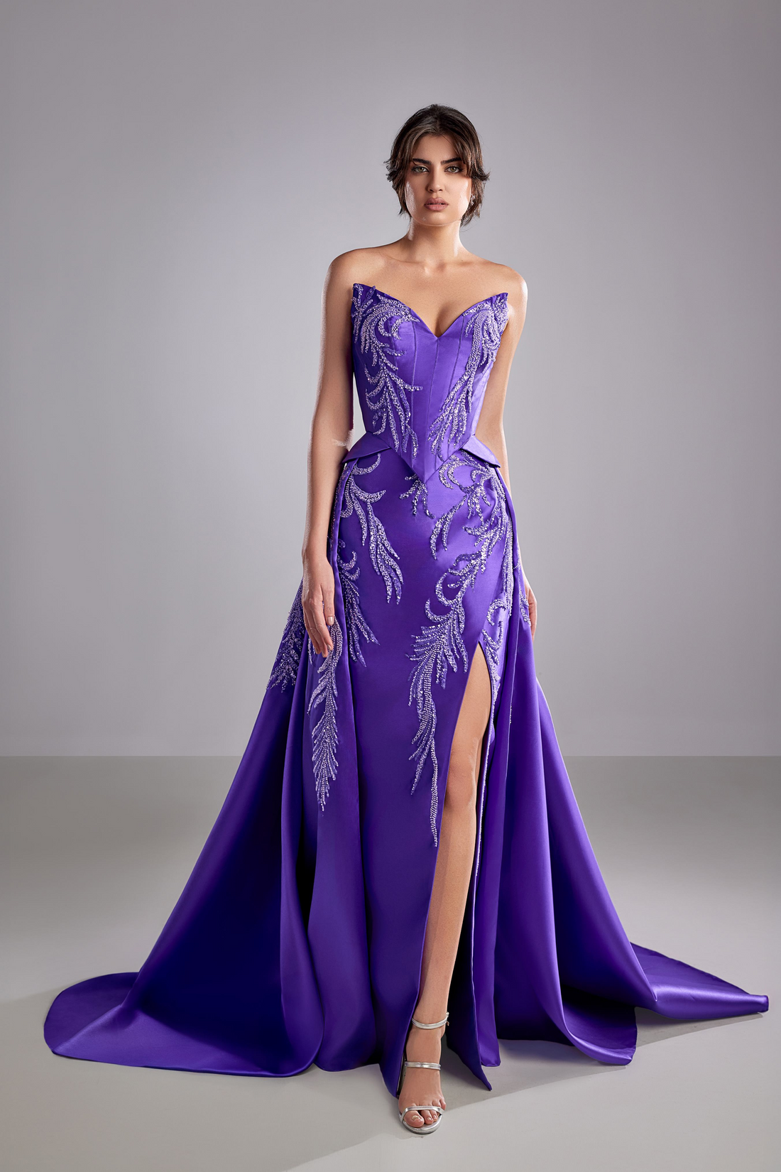Apollo Couture SS030 – Evening Gown with Slit