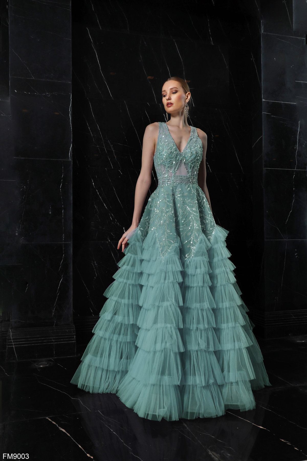 Azzure Couture FM9003 Evening Dress - Spring 2024 Collection