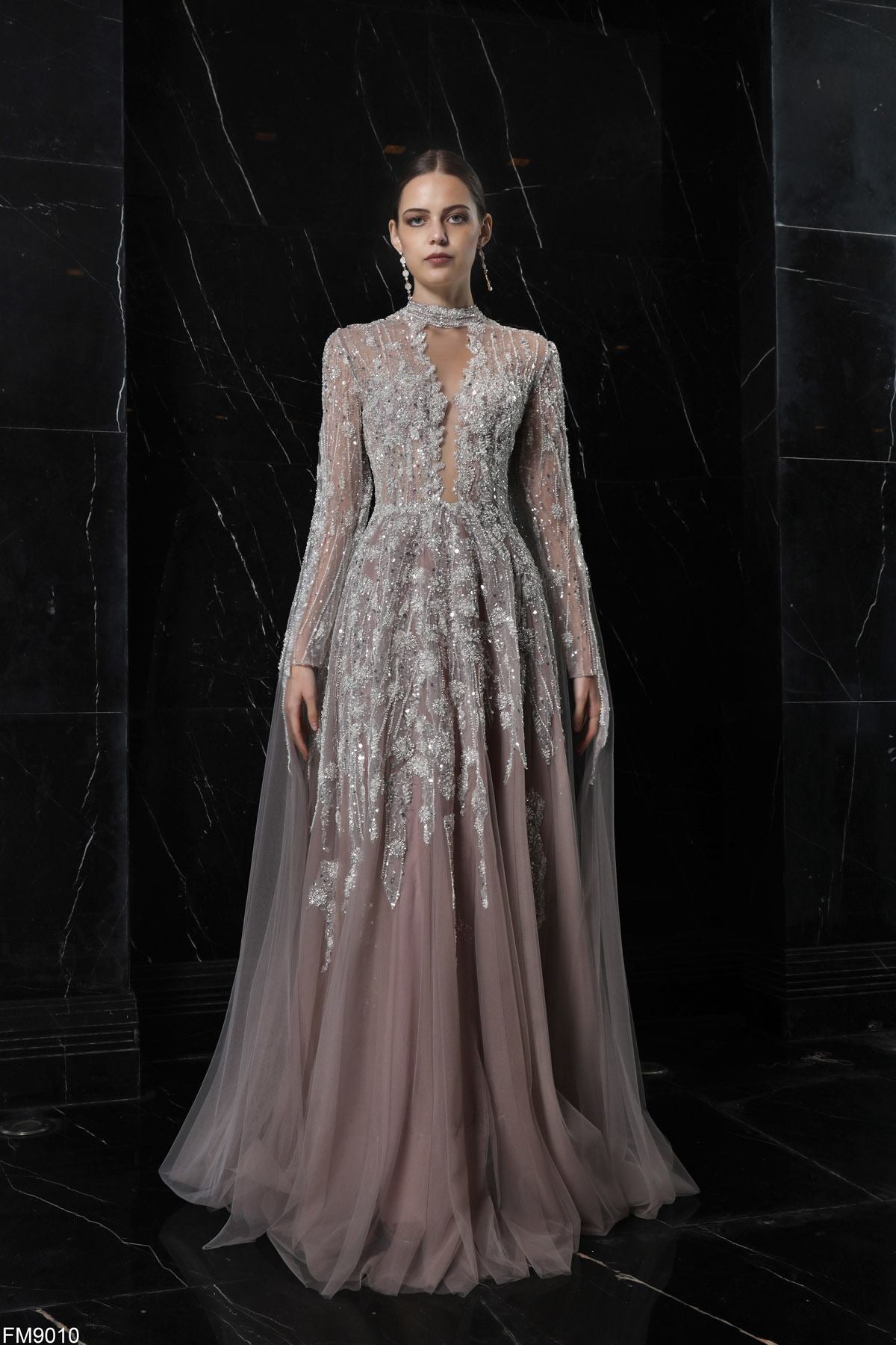 Azzure Couture FM9010 Evening Dress Spring 2024 Collection