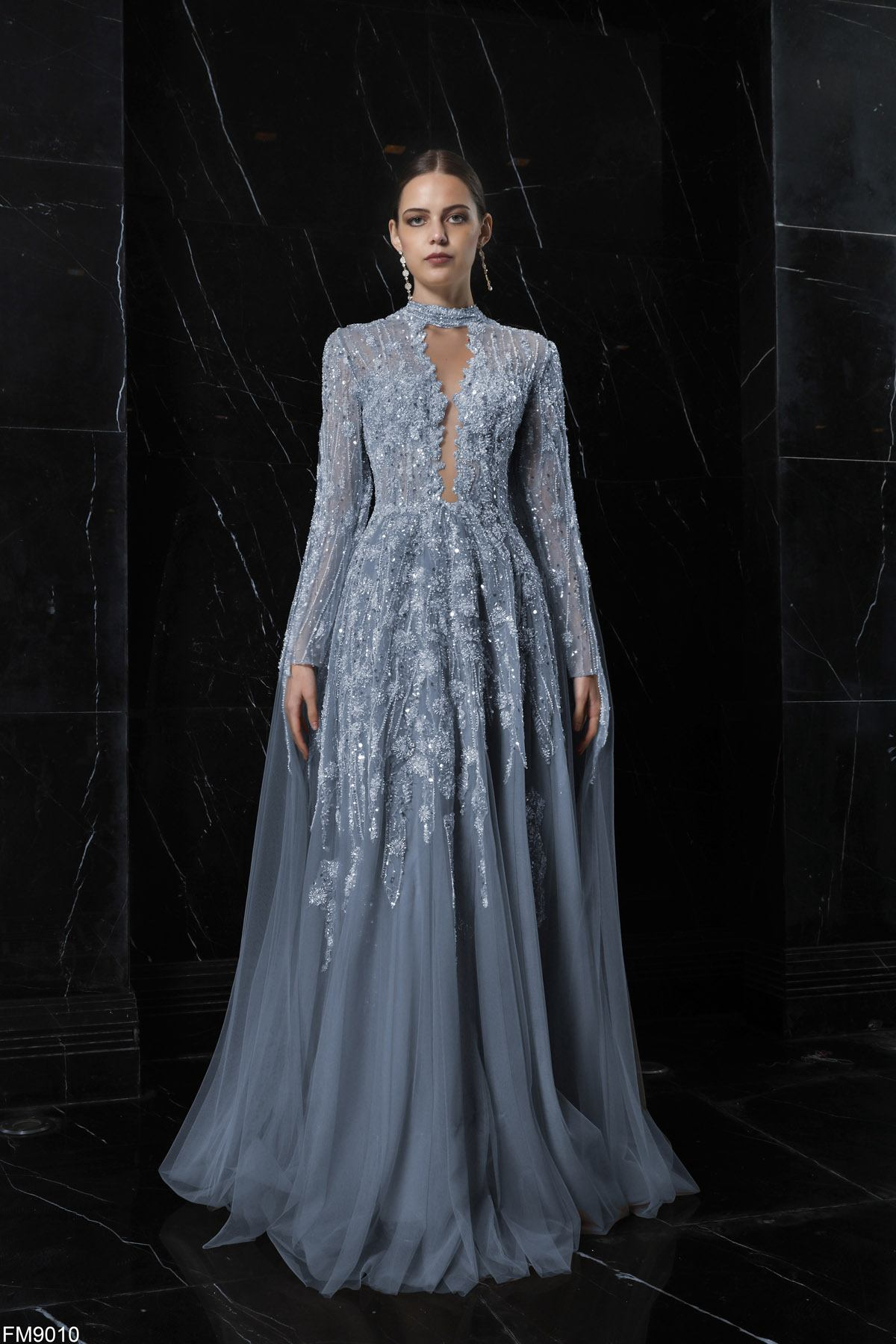 Azzure Couture FM9010 Evening Dress Spring 2024 Collection