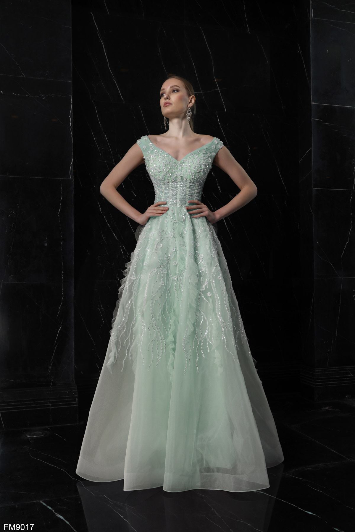 Azzure Couture FM9017 Evening Dress - Spring 2024 Collection